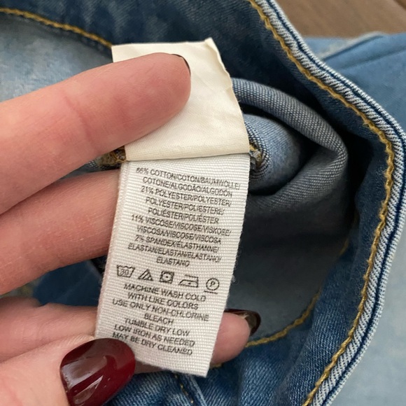 Free People We The Free Just Float On Flare Jeans Light Wash 31 short - Picture 12 of 13